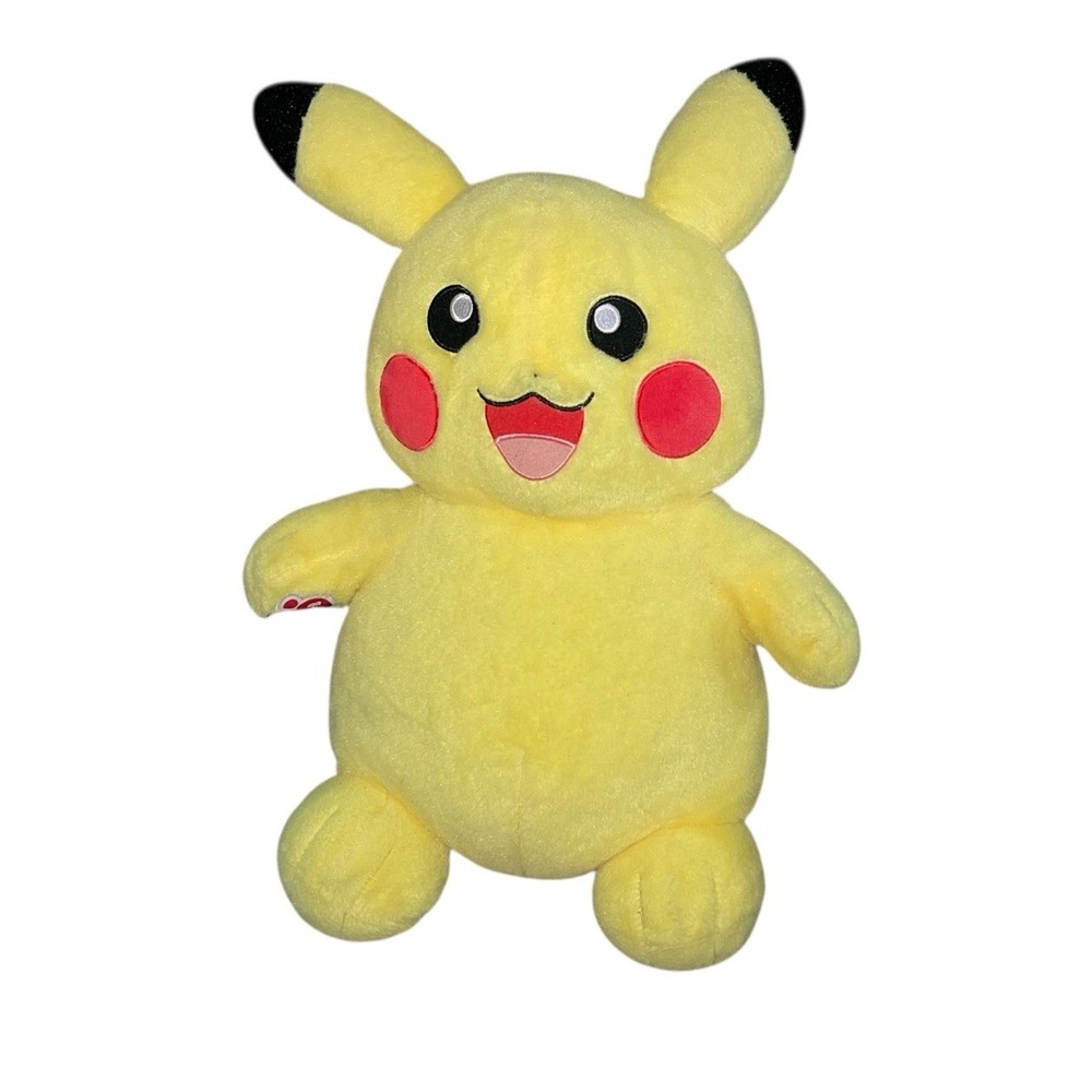 Build A Bear Pokémon Pikachu Plush 16" Stuffed Animal Nintendo 2017 Collectibles